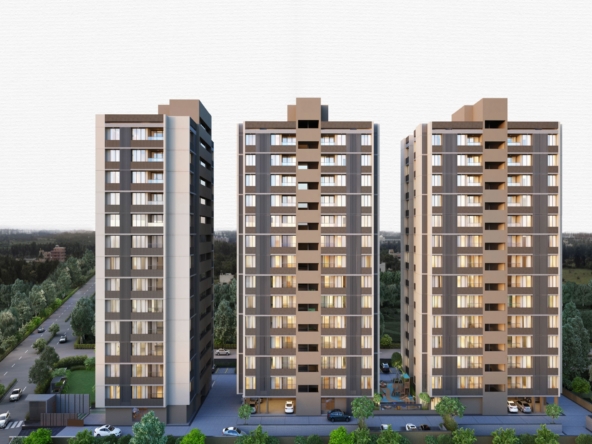 4 BHK flat in LD Alexa