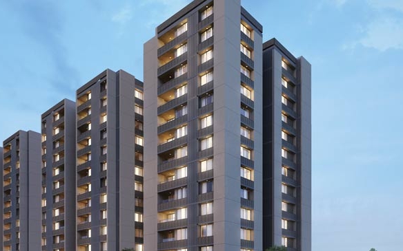 3 BHK flat in LD Alexa