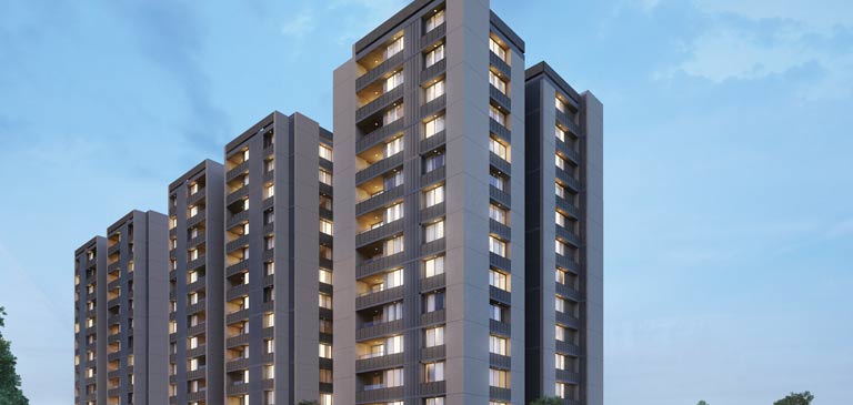 3 BHK flat in LD Alexa