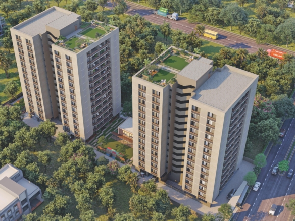 Nishan Divya Heights Bird View