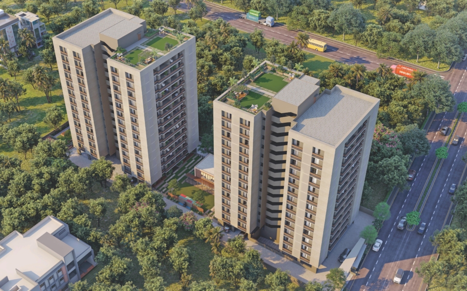 Nishan Divya Heights Bird View