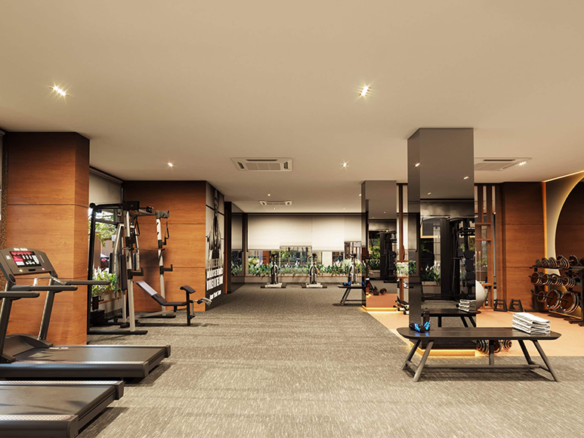 Shilp Revanta Gym Area
