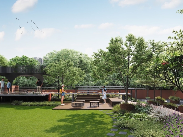 Vivaan Orbit Garden Area
