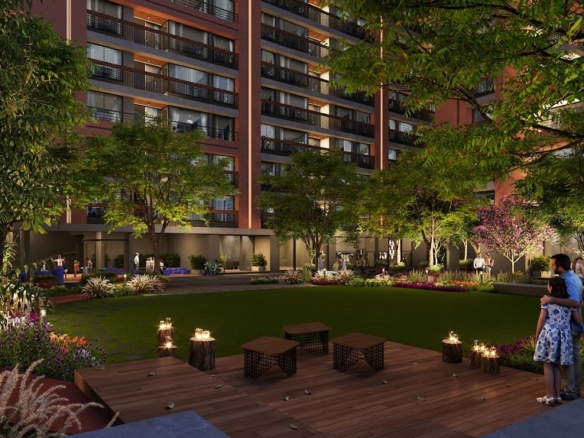 Vivaan Orbit Garden Night View