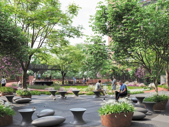 Vivaan Orbit Garden Seating Area