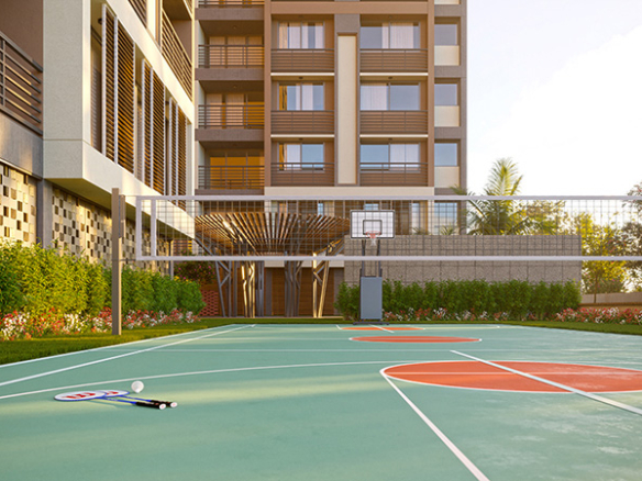 Silver Spring Outdoor Game Area