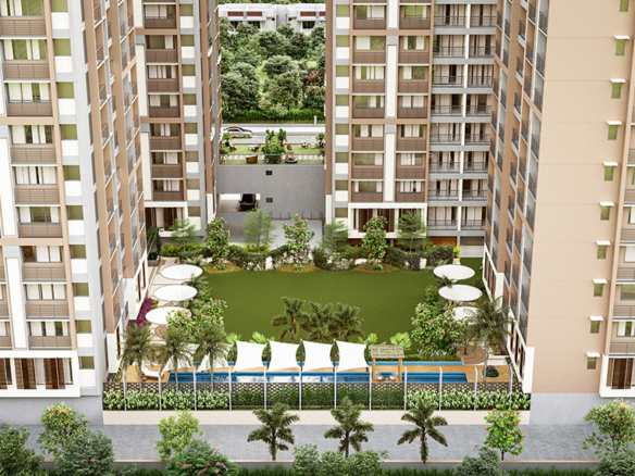 Silver Spring Top Garden View